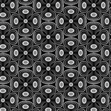 "Blooming Dots-Black and White" Signature Canvas Cotton Fabric