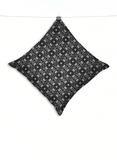 "Blooming Dots-Black and White" Pillowcase 80x80cm