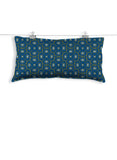 "Blooming Dots-Blue" Pillowcase 40x80cm