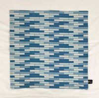"Ernst-Reuter-Platz-Blue Bricks" 50x50cm cushion cover