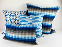 "Ernst-Reuter-Platz-Blue Bricks" 50x50cm cushion cover