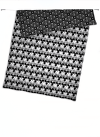 "Geometric Birds-Blooming Dots-Black and White" collection Duvet 135x200cm