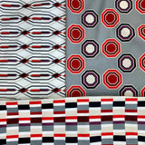 "Vinetastraße-Octagons" Signature Canvas Cotton Fabric