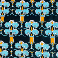"Klosterstraße-Columns" Elegant Poplin Cotton Fabric