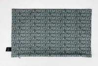 "Senefelderplatz-Text On Dark" 30x50cm cushion cover
