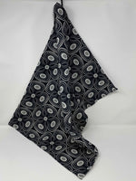 "Blooming Dots-Black and White" dishtowel