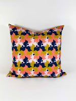"Geometric Birds-Rose Mustard" 50x50cm cushion cover