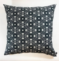 "Blooming Dots-Black and White" Pillowcase 80x80cm