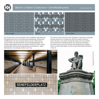 "Senefelderplatz-Bricks" 50x50cm cushion cover